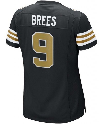 Women's Drew Brees New Orleans Saints Black Alternate Game Jersey Black $61.60 Jersey