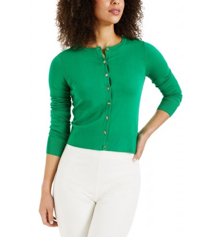 Women's Button Cardigan Bright Pine $16.19 Sweaters