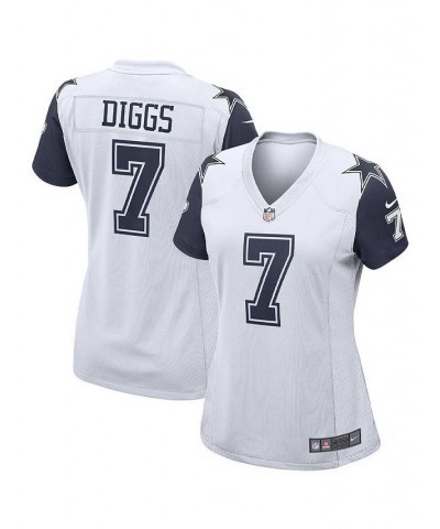 Women's Trevon Diggs White Dallas Cowboys Team Game Jersey White $42.00 Jersey