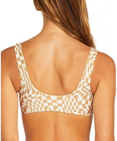 Women's Check Her Out Printed Bikini Top & Check Her Out Printed Bikini Bottoms Limeade $25.42 Swimsuits