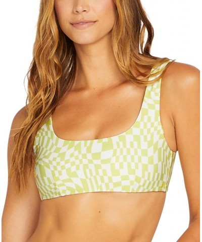 Women's Check Her Out Printed Bikini Top & Check Her Out Printed Bikini Bottoms Limeade $25.42 Swimsuits