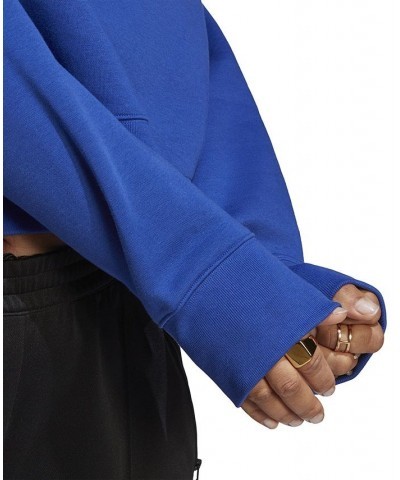 Plus Size Adicolor Essentials Crew Sweatshirt Blue $21.00 Sweatshirts