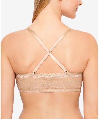 b.enticing Strapless Lace Bra 954237 Tan/Beige $19.24 Bras