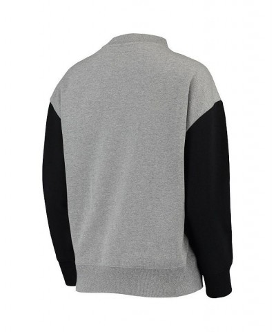 Women's Gray Black Chicago Bulls Ivy Varsity Pullover Sweatshirt Gray, Black $30.00 Sweatshirts