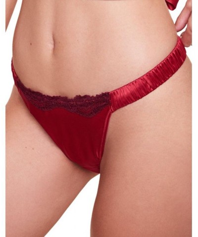 Averly Women's Brazilian Panty Dark red $10.98 Panty