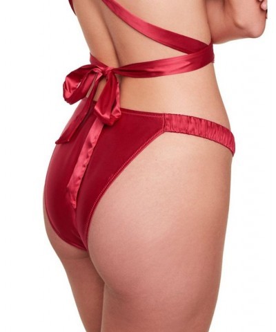 Averly Women's Brazilian Panty Dark red $10.98 Panty