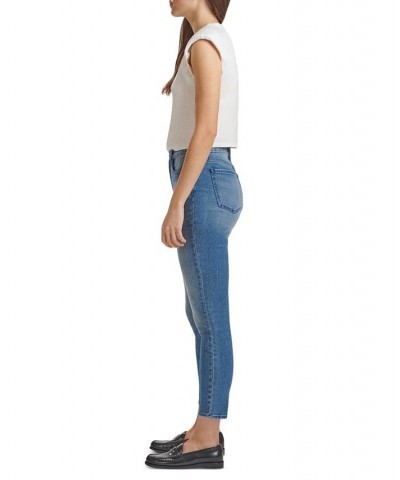 by 7 For All Mankind Women's High-Waist Faux-Leather-Pocket Skinny Jeans Malaga $23.02 Jeans