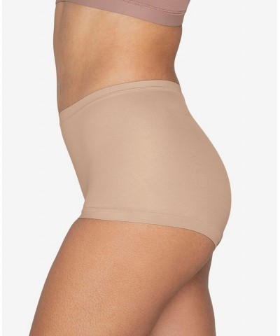 Perfect Fit Boyshort Style Panty Tan/Beige $18.48 Panty