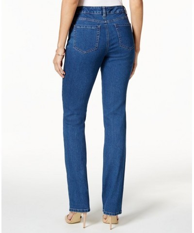 Women's Lexington Tummy Control Straight-Leg Jeans Short Lengths Lyon Wash $14.49 Jeans