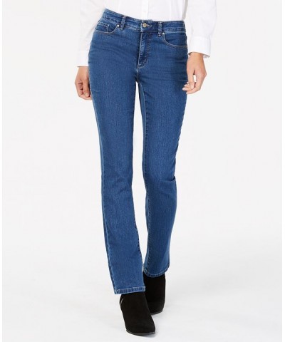 Women's Lexington Tummy Control Straight-Leg Jeans Short Lengths Lyon Wash $14.49 Jeans