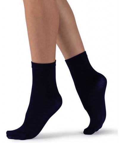 Italian Made Classic Cotton Socks Blue $11.59 Socks