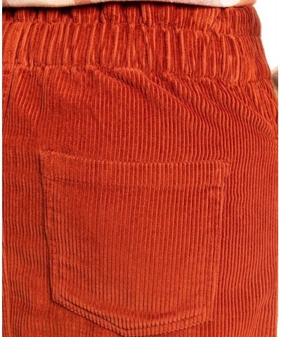 Juniors' Silent Days Corduroy Skirt Baked Clay $16.00 Skirts