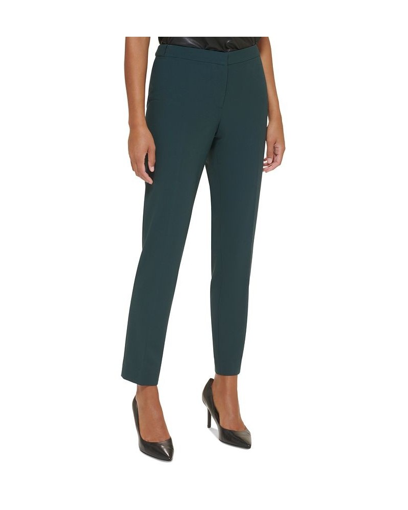 Petite Lux Highline Straight-Leg Pants Forest $30.54 Pants