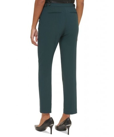 Petite Lux Highline Straight-Leg Pants Forest $30.54 Pants