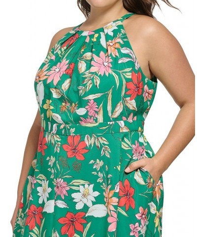 Plus Size Halter Handkerchief-Hem Dress Gml $65.80 Dresses