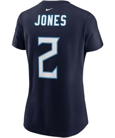 Women's Julio Jones Navy Tennessee Titans Player Name Number T-shirt Navy $18.00 Tops