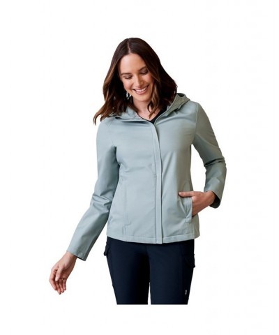 Women's X2O Packable Rain Jacket Green $39.41 Jackets