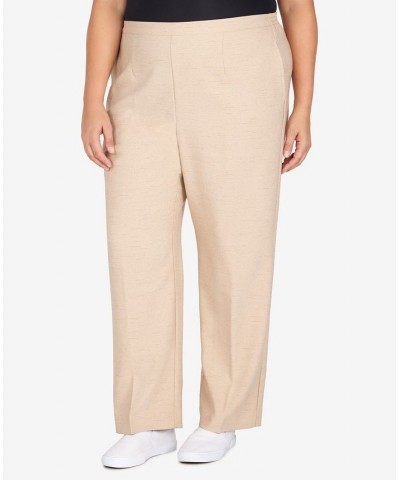 Plus Size Easy Breezy Average Length Pants Tan/Beige $33.02 Pants