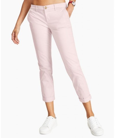 Women's Rope Roll-Tab Shirt & Hampton Chinos Ballerina Pink $26.09 Tops