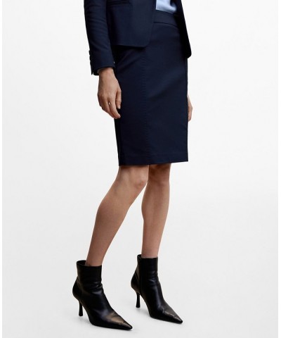 Women's Suit Pencil Skirt Dark Navy $23.50 Skirts