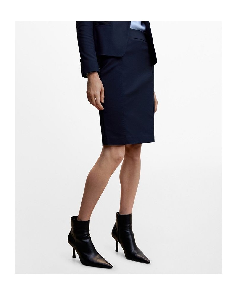 Women's Suit Pencil Skirt Dark Navy $23.50 Skirts