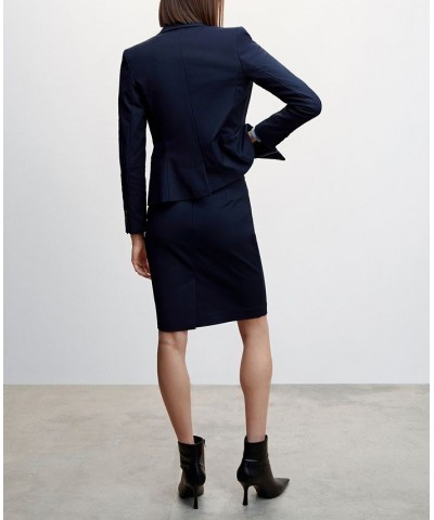 Women's Suit Pencil Skirt Dark Navy $23.50 Skirts