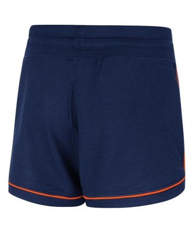 Women's Navy Syracuse Orange Lil Sebastian Tri-Blend Shorts Navy $21.83 Shorts