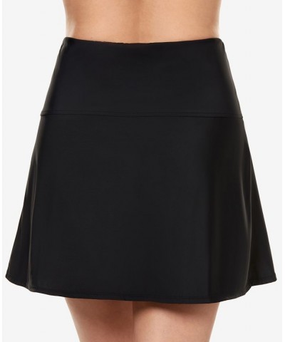 Fit & Flare Swim Skirt Black $46.90 Swimsuits