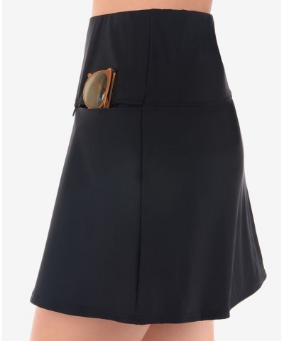 Fit & Flare Swim Skirt Black $46.90 Swimsuits