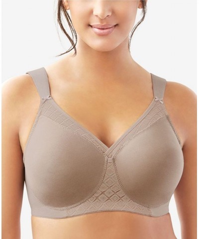 Full Figure Plus Size MagicLift Wirefree T-Shirt Bra Tan/Beige $19.11 Bras