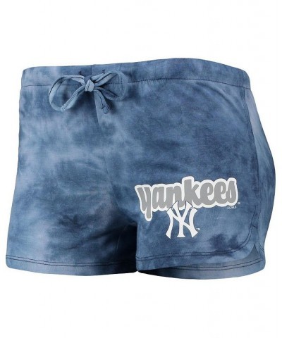 Women's Navy New York Yankees Billboard Racerback Tank Top and Shorts Set Navy $23.50 Pajama