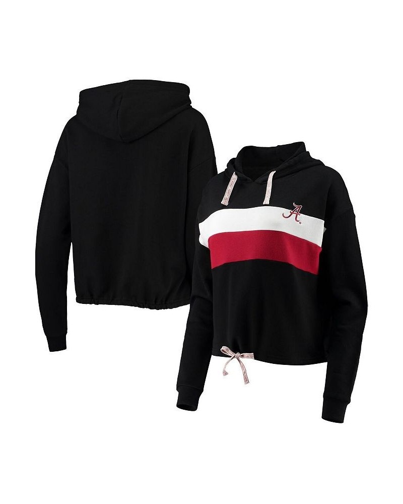 Women's Black and Crimson Alabama Crimson Tide Leave Your Mark Pullover Hoodie Black, Crimson $31.85 Sweatshirts