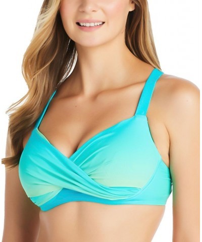 Women's Cool Breeze Underwire Bikini Top & Hipster Bikini Bottoms Deep Water $50.50 Swimsuits