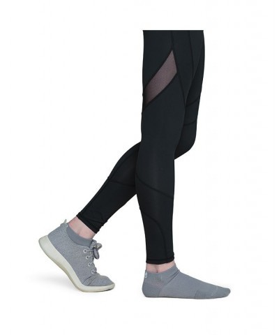 The AMP: No-Show Padded Compression Arch & Ankle Support Socks Grey $18.92 Socks