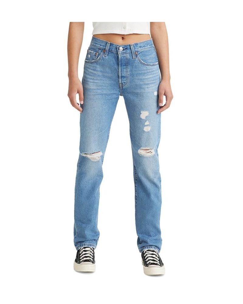 Women's 501 Original-Fit Straight-Leg Jeans Oxnard Athens Crown $40.00 Jeans