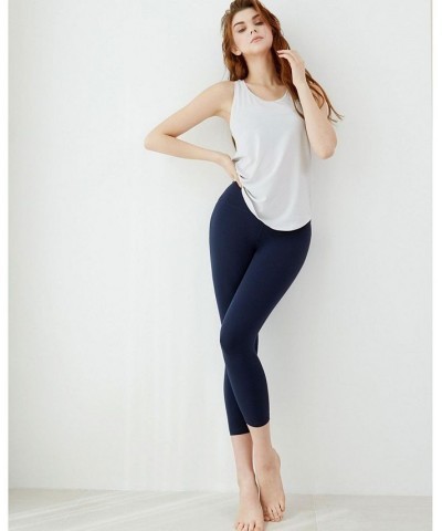 Basic Coziplex Leggings 21" for Women Navy $39.36 Pants