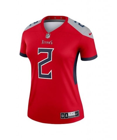 Women's Julio Jones Red Tennessee Titans Inverted Legend Jersey Red $47.00 Jersey