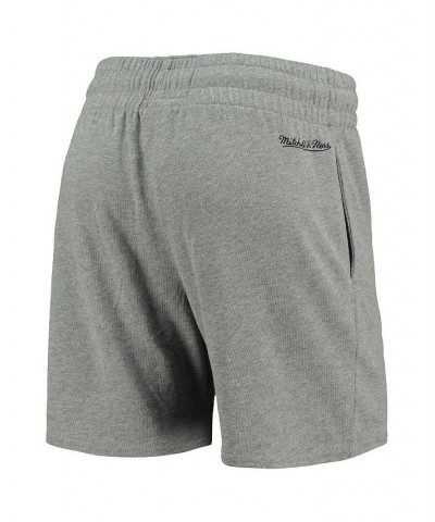 Women's Heathered Gray Inter Miami Cf Logo Shorts Heathered Gray $28.60 Shorts