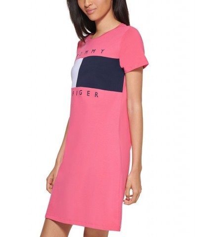 Women's Flag Logo Dress Rosette $20.85 Dresses