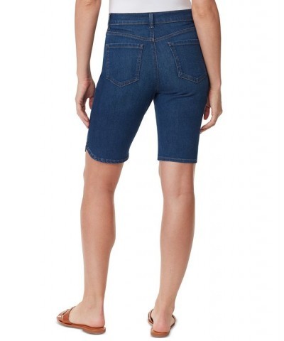 Women's Amanda High-Rise 11" Denim Bermuda Shorts Sismuit Wash $15.89 Shorts