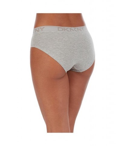 Women's Hipster Underwear DK8823 Gray $11.76 Panty