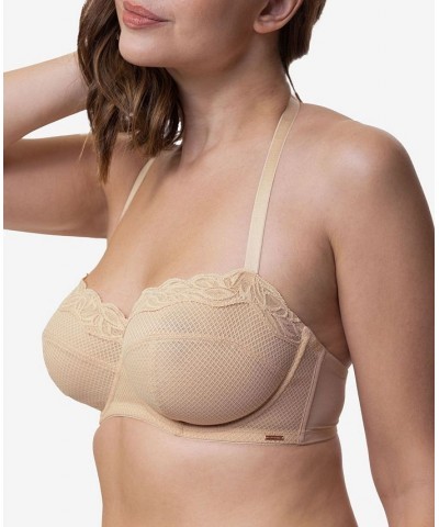 Women's Addison Non Padded Elegant Lace Bra D001936ME019 Tan/Beige $16.80 Bras