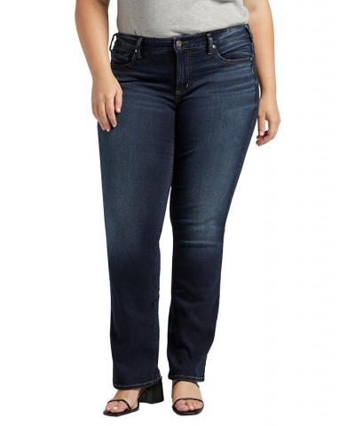 Plus Size Britt Low Rise Slim Bootcut Jeans Indigo $31.21 Jeans