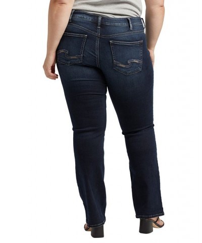 Plus Size Britt Low Rise Slim Bootcut Jeans Indigo $31.21 Jeans