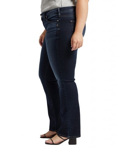 Plus Size Britt Low Rise Slim Bootcut Jeans Indigo $31.21 Jeans