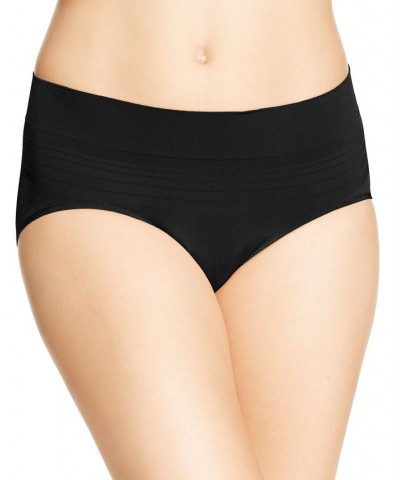 Warners No Pinching No Problems Dig-Free Comfort Waist Smooth and Seamless Hipster RU0501P Black $8.42 Panty