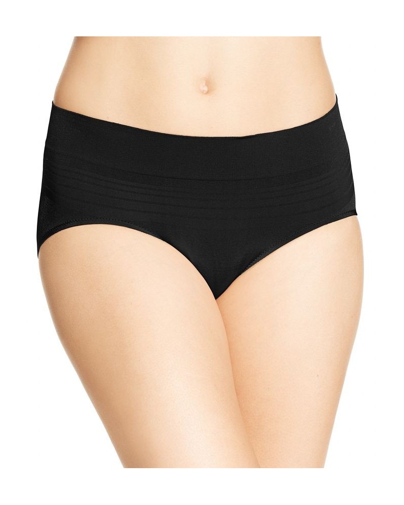 Warners No Pinching No Problems Dig-Free Comfort Waist Smooth and Seamless Hipster RU0501P Black $8.42 Panty