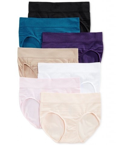 Warners No Pinching No Problems Dig-Free Comfort Waist Smooth and Seamless Hipster RU0501P Black $8.42 Panty