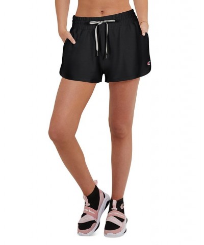 Women's Soft Touch Pull-On Sweatpant Shorts Black $25.20 Shorts