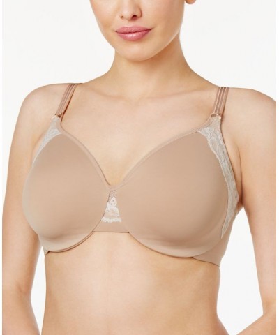 Cloud 9 Full-Figure Lace-Trim Minimizer Bra GI8961A Tan/Beige $13.49 Bras